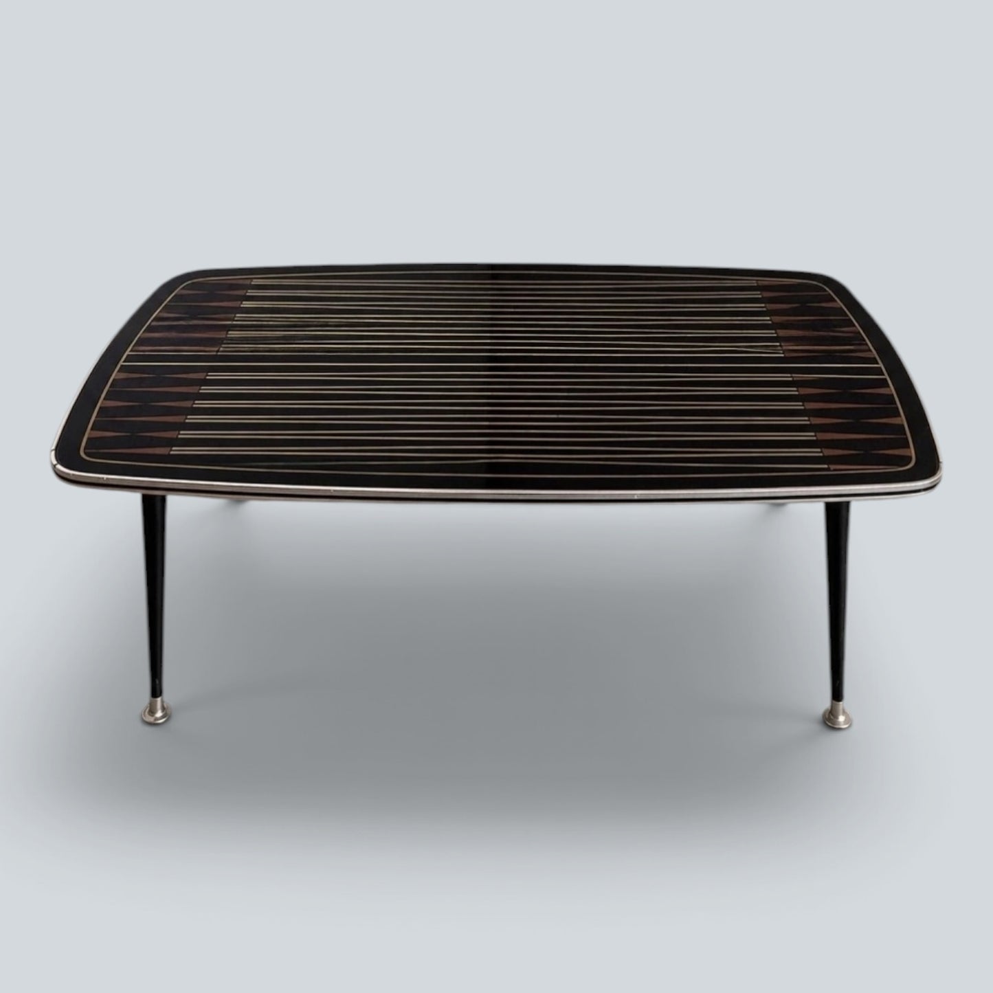 Vintage Space Age Backgammon Coffee Table | Atomic Era