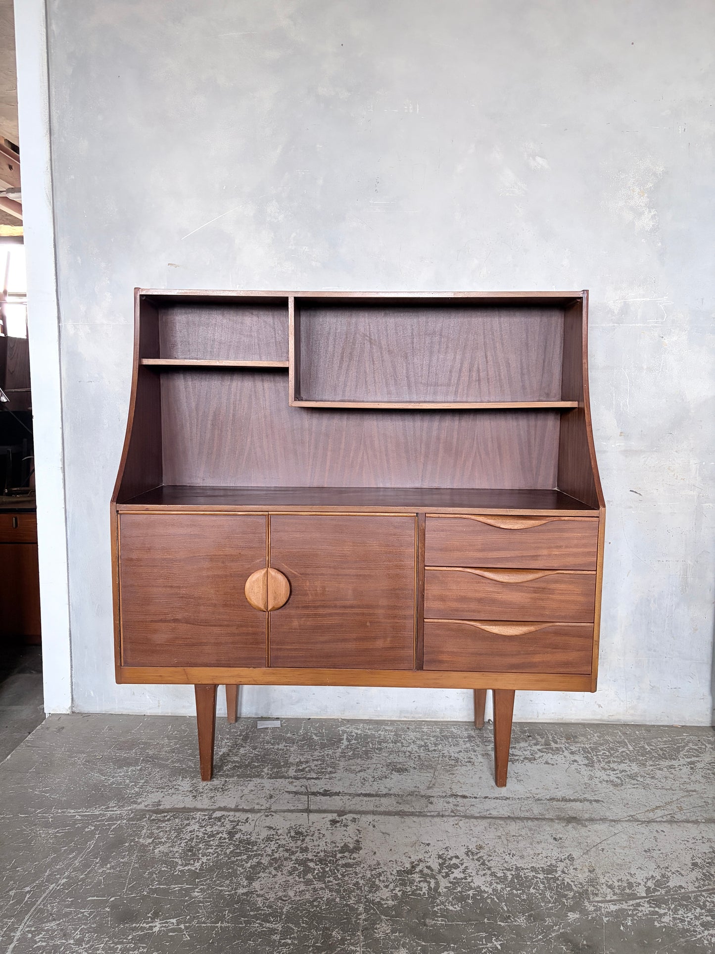 Mid Century Stonehill Teak Drinks Cabinet Sideboard