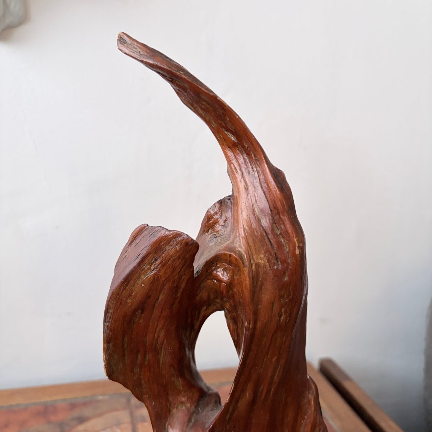 Vintage Mid-Century Abstract Root Wood Sculpture