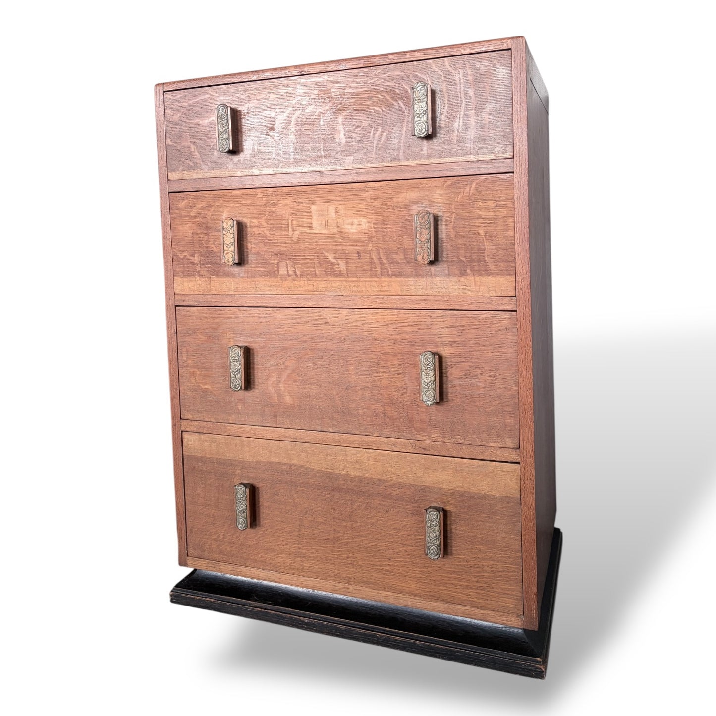Vintage Heal’s Art Deco Oak Chest of Drawers
