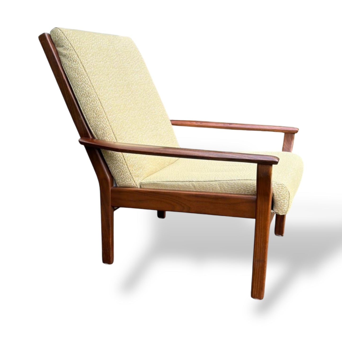 Vintage Cintique Teak Armchair – Mid-Century Lounge Chair — view 10