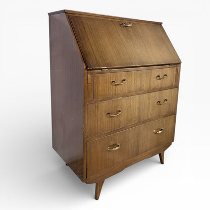 Mid-Century Sutcliffe of Todmorden Writing Bureau Desk