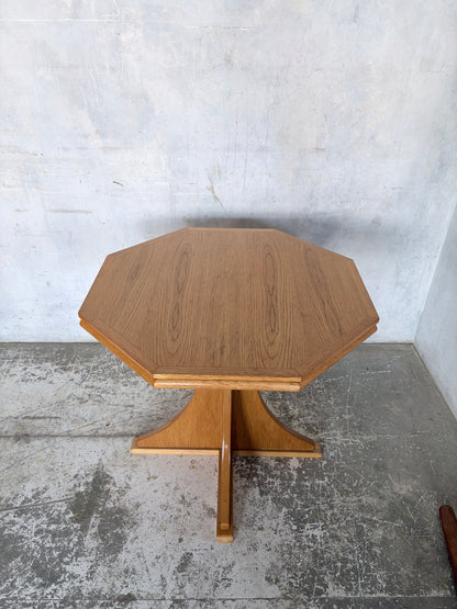 Arts & Crafts Octagonal Oak Coffee Table