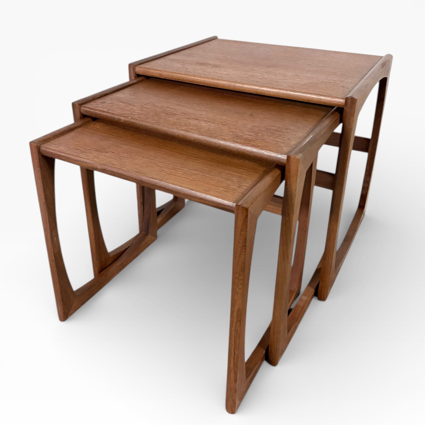 G Plan Quadrille Teak Nest of Tables – Mid-Century Modern — view 2