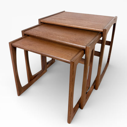 G Plan Quadrille Teak Nest of Tables – Mid-Century Modern — view 2