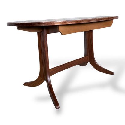 Vintage Parker Knoll Oval Extending Dining Table