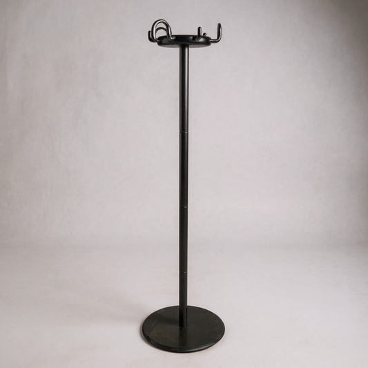 Italian Chrome Coat Rack | Mid Century Modern Hall Stand