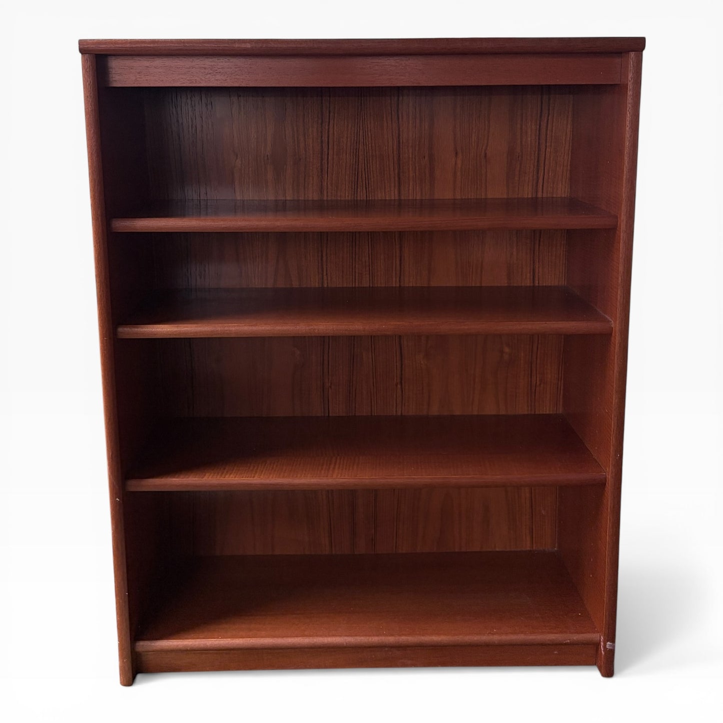 Mid-Century Danish Teak Compact Bookcase