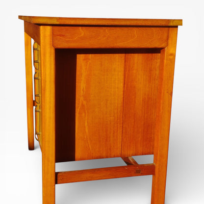Mid Century Writing Desk – Solid Wood British Desk with Drawers | Gordon Russell