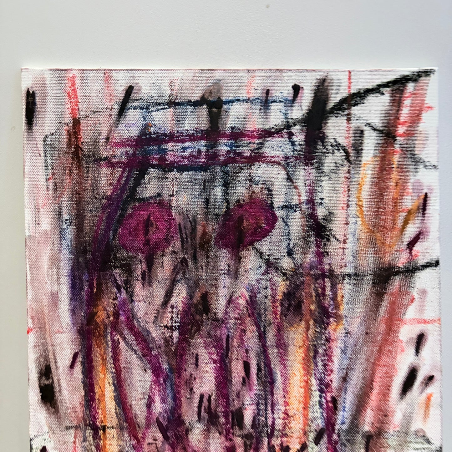 Original Abstract Expressionist Painting on Canvas | Vibrant Contemporary Artwork