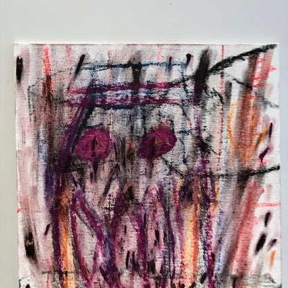 Original Abstract Expressionist Painting on Canvas | Vibrant Contemporary Artwork