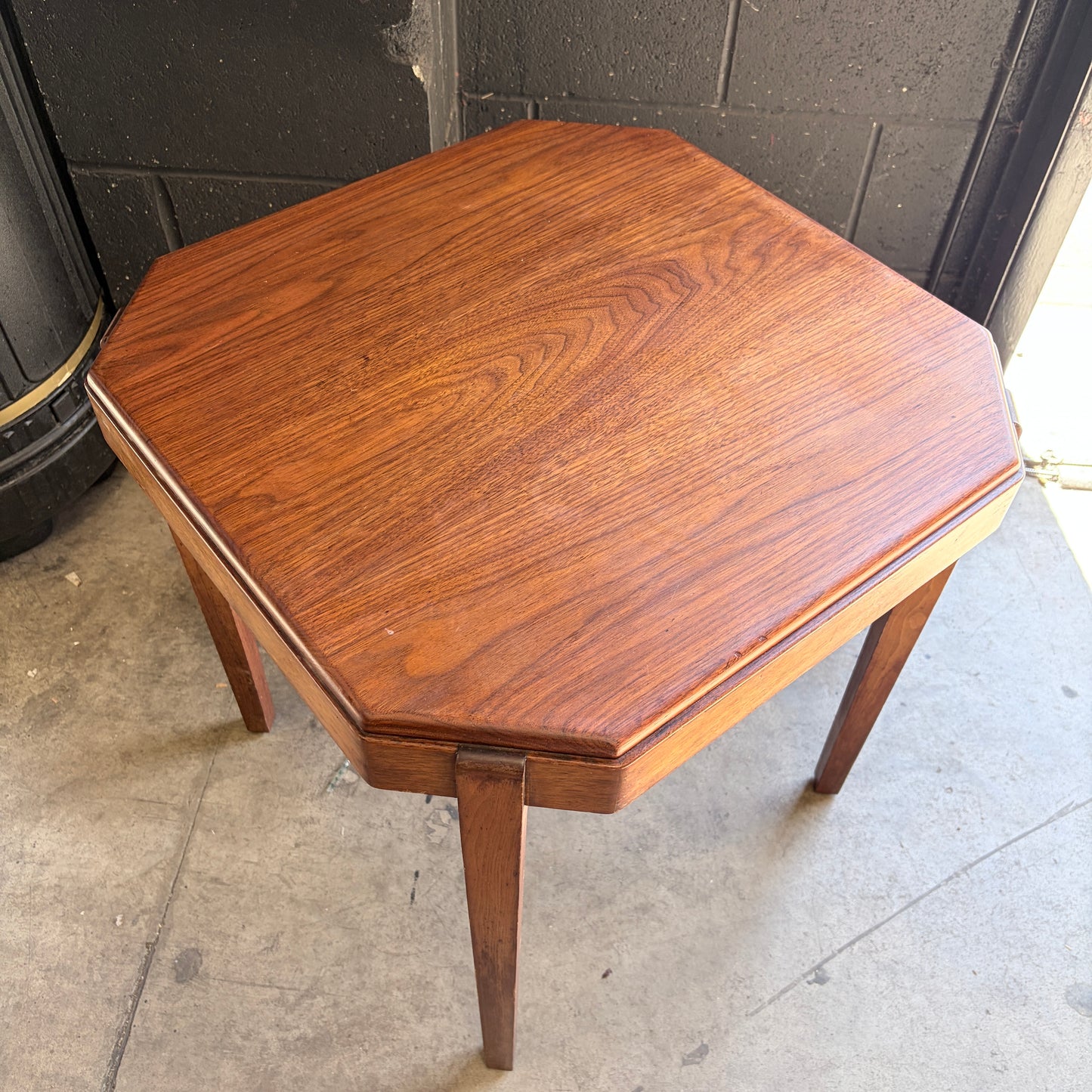 Art Deco Antique Oak Side Table