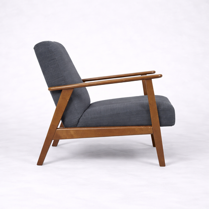 Vintage 1990s IKEA Teak Lounge Armchair