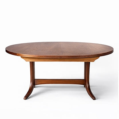 Vintage Parker Knoll Oval Extending Dining Table