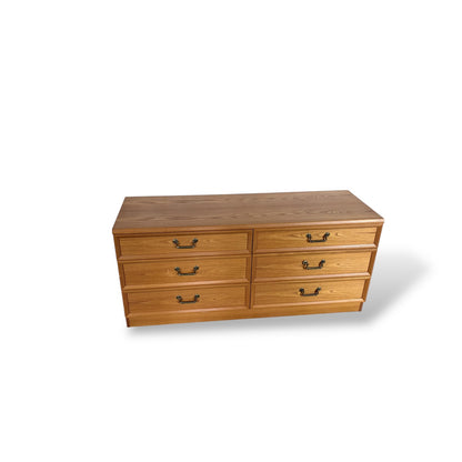 G Plan Low Sideboard – 1980s Oak Veneer Storage Unit