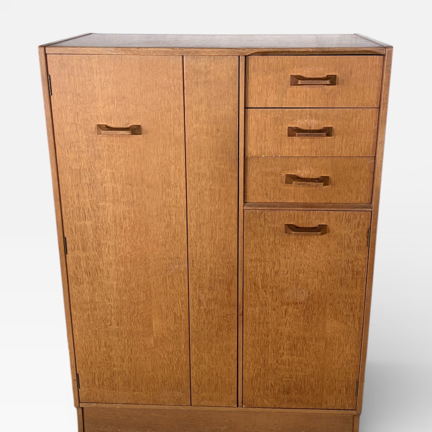G Plan Brandon Mid-Century Oak Wardrobe with Drawers