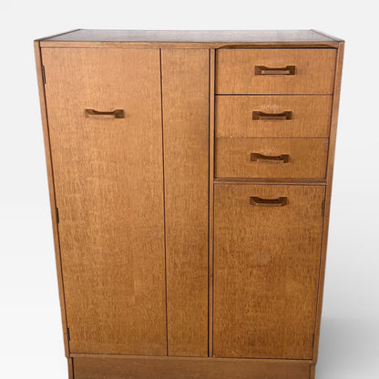 G Plan Brandon Mid-Century Oak Wardrobe with Drawers