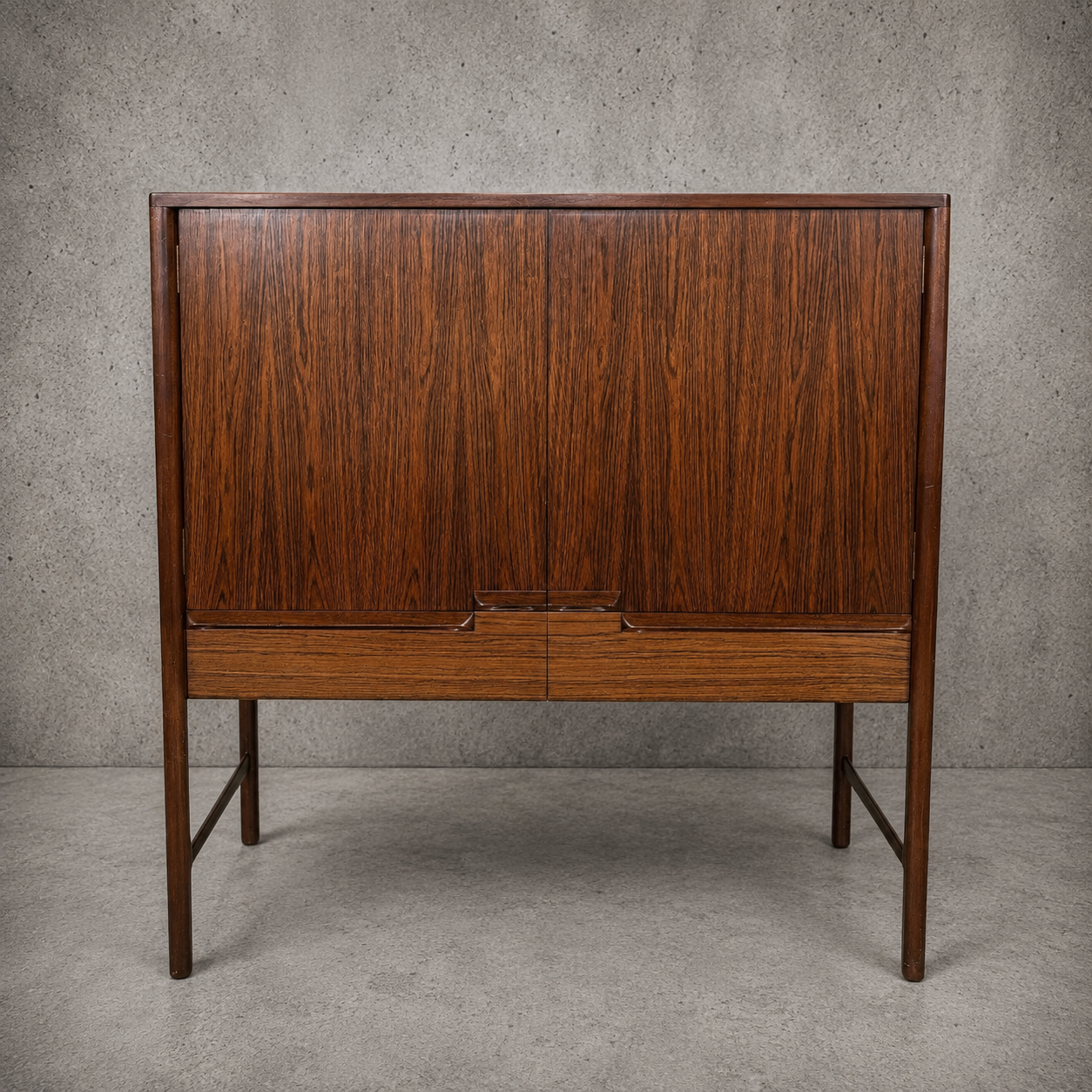 Mid Century Rosewood Drinks Cabinet by McIntosh