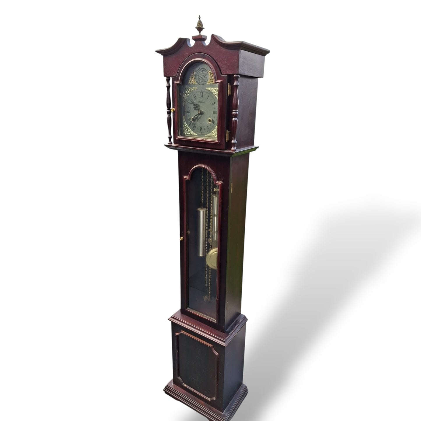 Vintage Highlands Grandfather Clock Mid Century