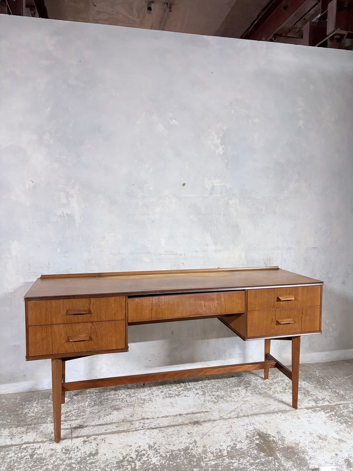 Vintage Gimson & Slater Teak Desk / Dressing Table
