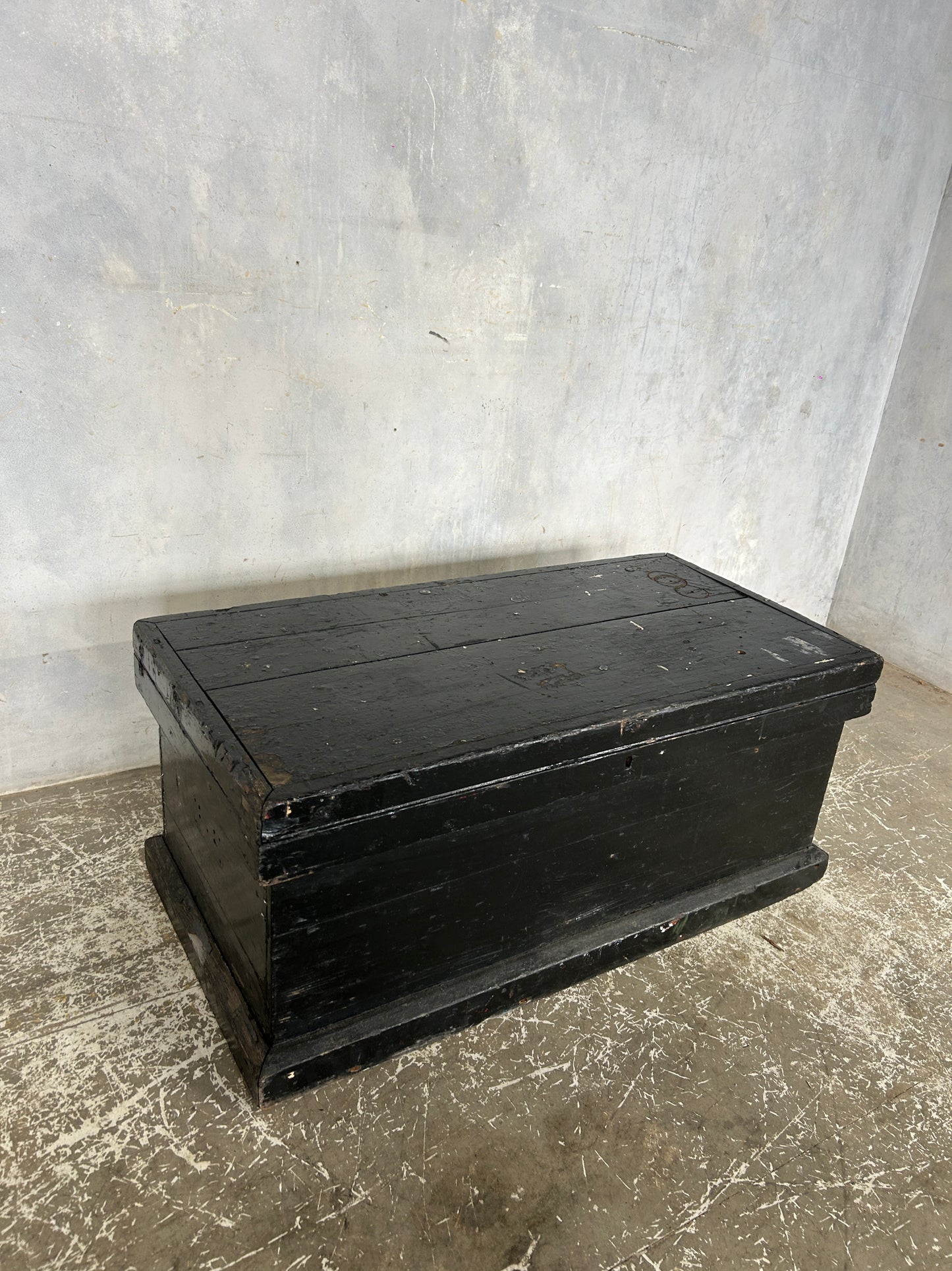 Vintage Military Wooden Tool Chest | Old Army Storage Box with Compartments