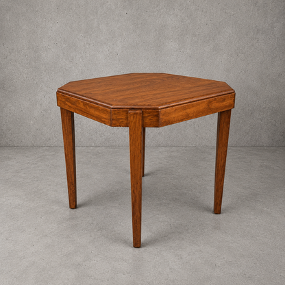 Art Deco Antique Oak Side Table