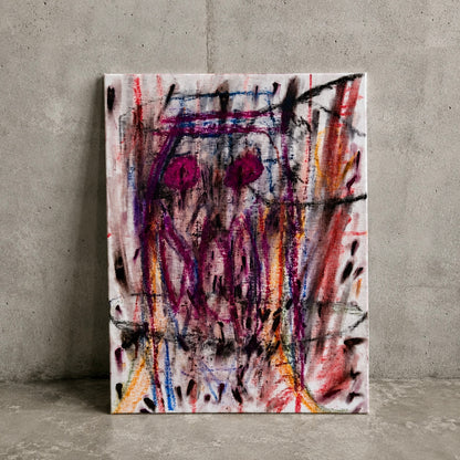 Original Abstract Expressionist Painting on Canvas | Vibrant Contemporary Artwork