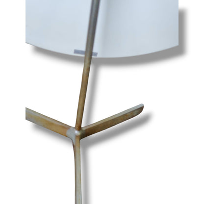 Vintage Tilting Table Mirror – Mid Century Oval Dressing Mirror with Tripod Base