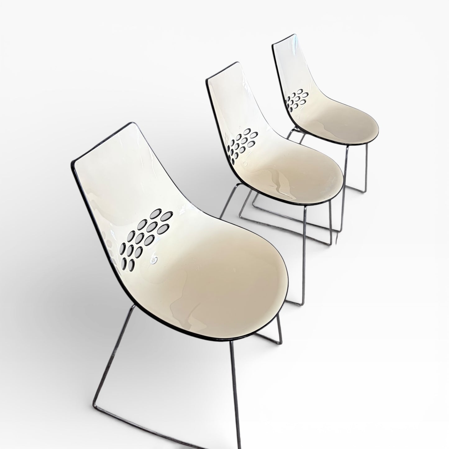 Italian Calligaris ‘Jam’ Dining Chairs – Set of Four