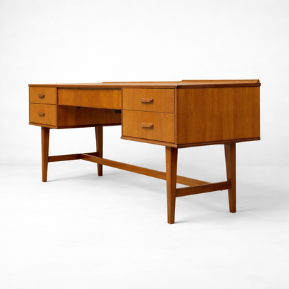 Vintage Gimson & Slater Teak Desk / Dressing Table