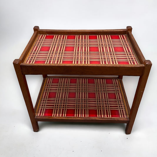 mid century Danish tile trolley