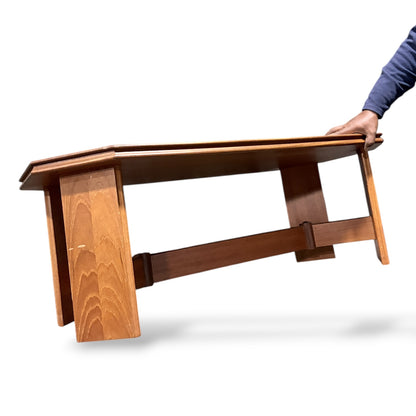 Vintage 1970s G Plan Teak Coffee Table | Scandinavian Style Tiled Table