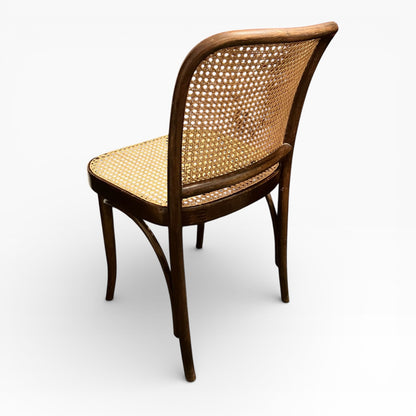 Vintage Thonet Model 811 “Prague” Café Chairs by Josef Hoffmann (Pair) — view 9