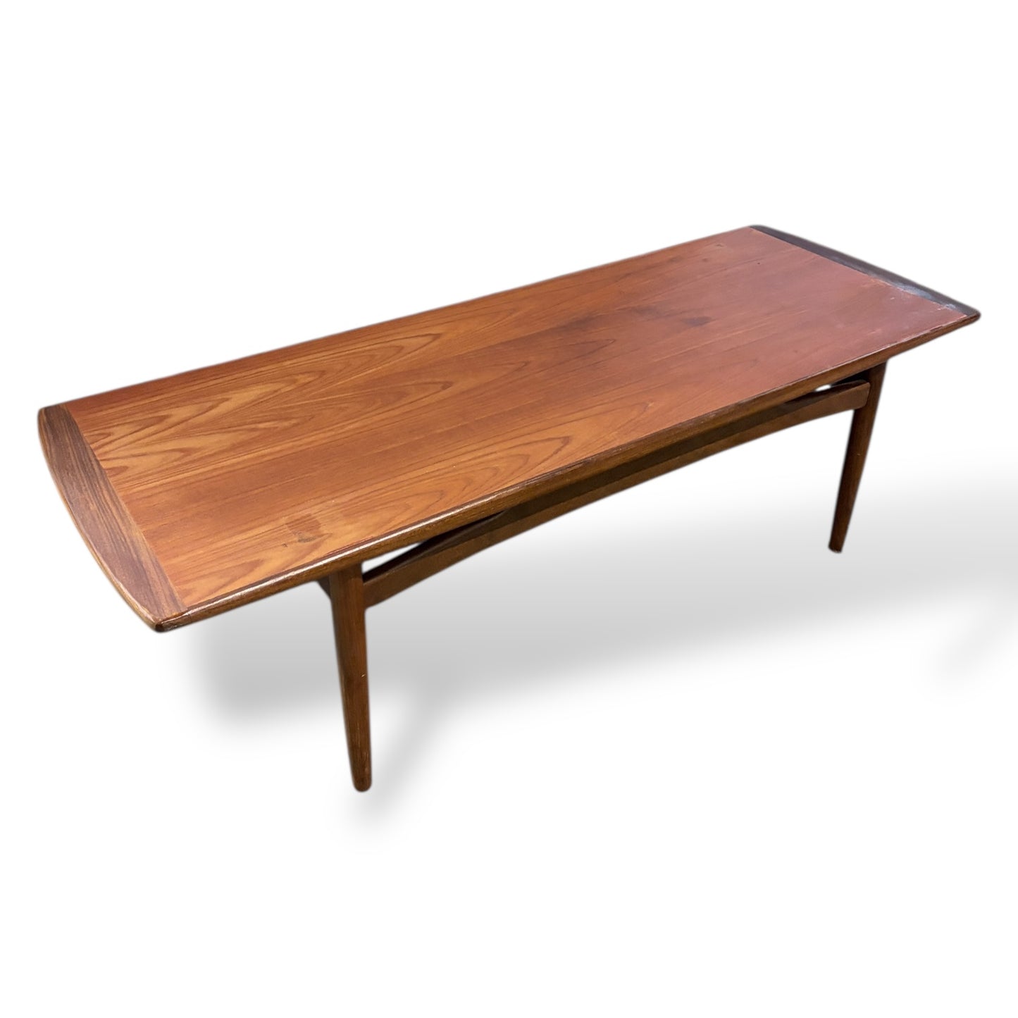 Mid-Century G Plan Fresco Long Teak Coffee Table – 1960s