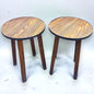 Mid Century Pair of Formica Bar Tables
