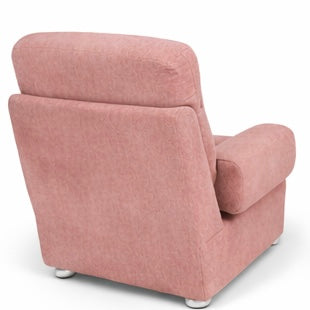 Mid-Century Dusty Pink Modular Sofa Armchair by Heals