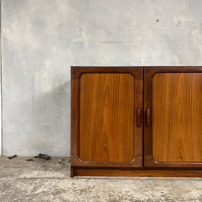 Mid Century Danish Rosewood Compact Sideboard by Dyrlund
