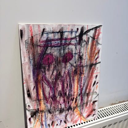 Original Abstract Expressionist Painting on Canvas | Vibrant Contemporary Artwork