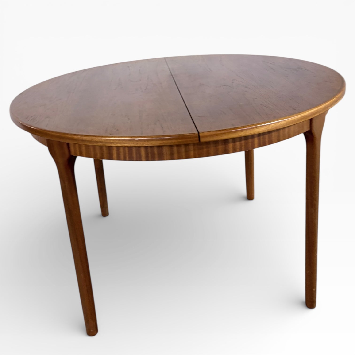 Vintage McIntosh Round Extending Dining Table, c.1960s — view 3