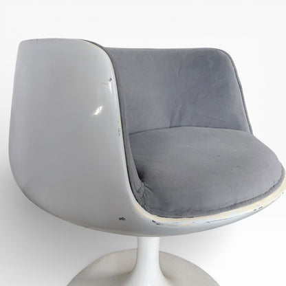 Tulip Swivel Chair – Mid Century Fibreglass Armchair by Eero Aarnio