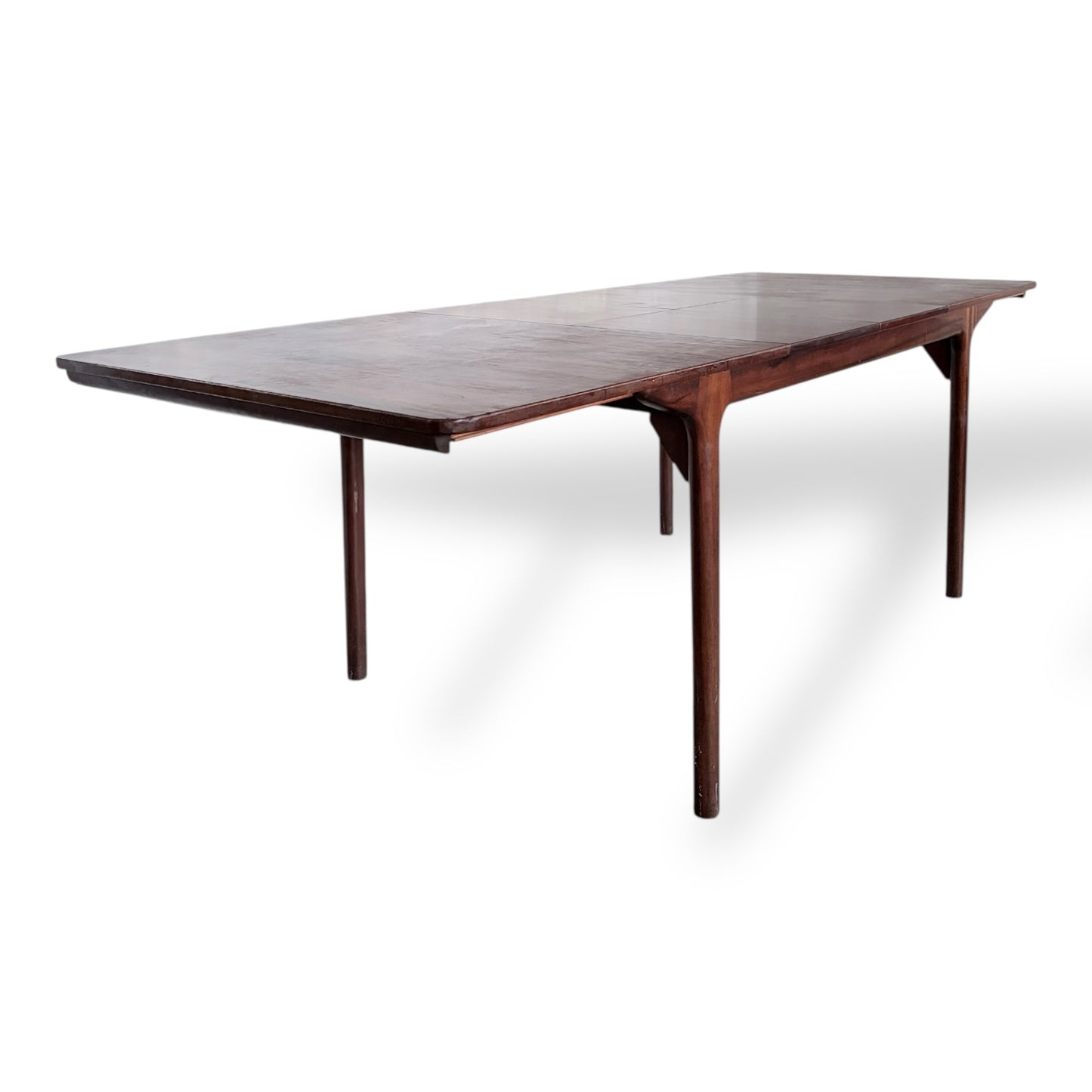 Macintosh Rosewood Extending Dining Table – Butterfly Leaf