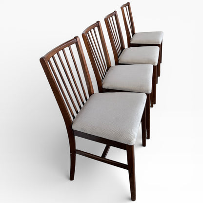 Morris of Glasgow Mid Century Dining Chairs – Set of Four