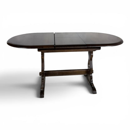 Priory Furniture Vintage Solid Oak Extending Dining Table