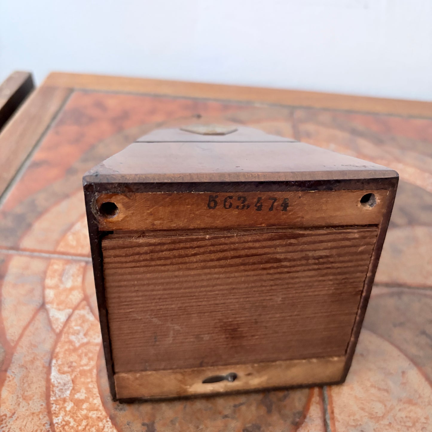 Antique French Maëlzel Metronome Wooden Pyramid Metronome