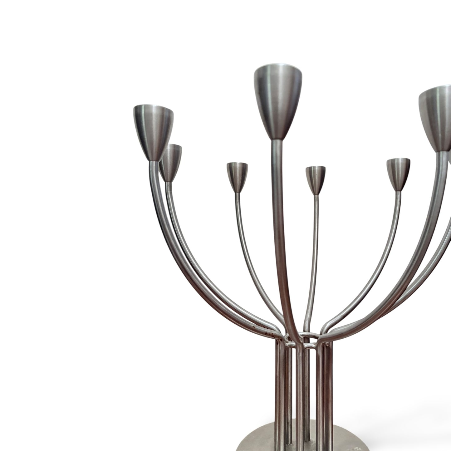 Knut & Marianne Hagberg for IKEA “Stockholm” Steel Candelabra, 1999 — view 8