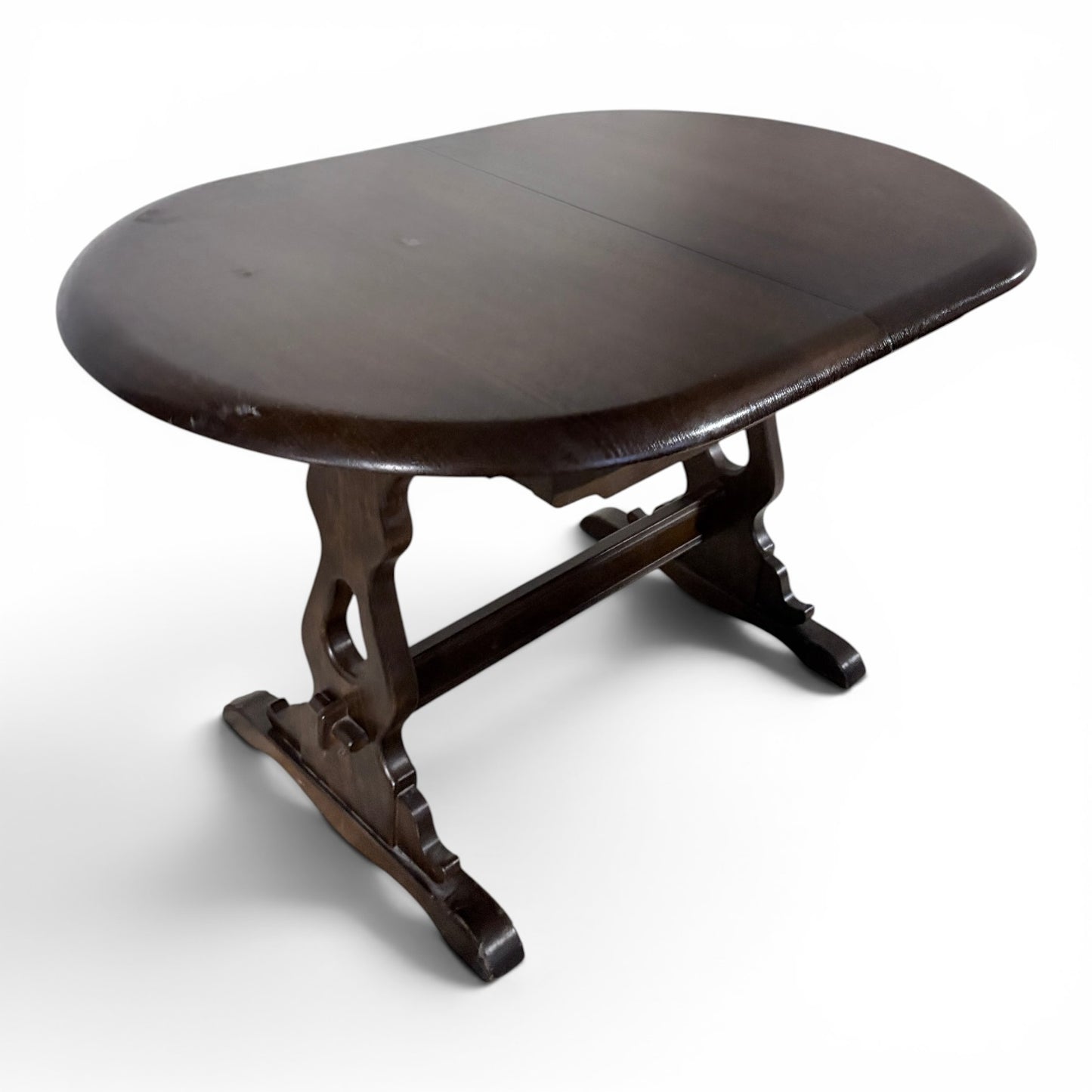 Priory Furniture Vintage Solid Oak Extending Dining Table