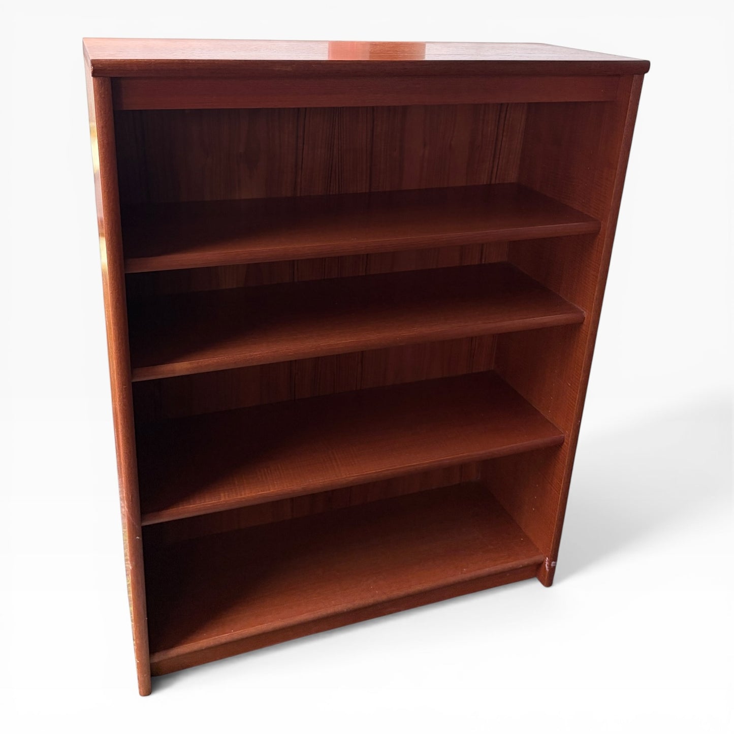 Mid-Century Danish Teak Compact Bookcase
