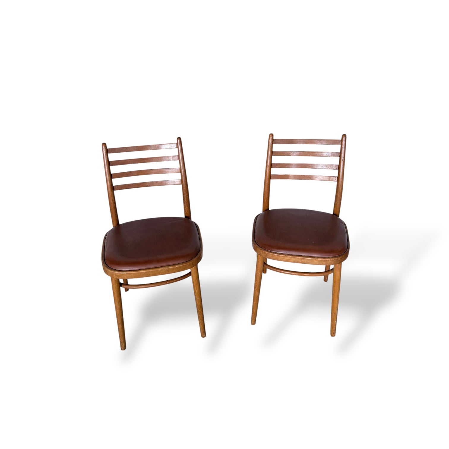 Pair of Czechoslovakian Mid-Century Dining Chairs — view 7