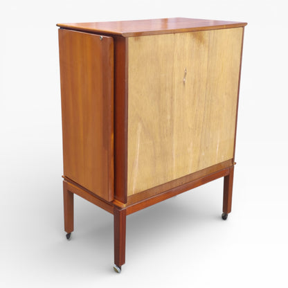 Mid Century Teak Sideboard | Vintage Danish Media Unit With Compact Storage