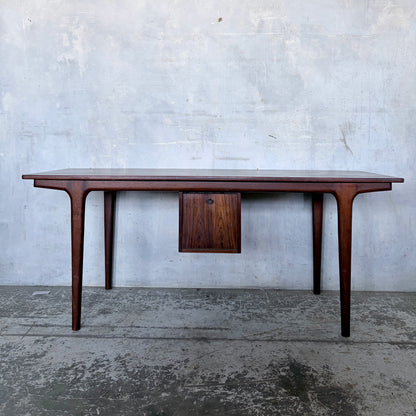 Mid Century Danish Rosewood Floating Coffee Table by Omann Jun